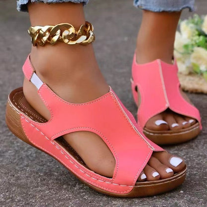 Vintage inspirierte Orthopädische Sandalen