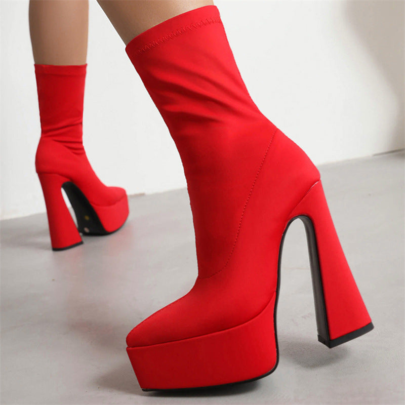 Anmutige Orthopädische Stiefel für modernen Look