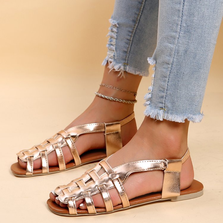 Klassische Orthopädische Sandalen mit zeitlosem Stil