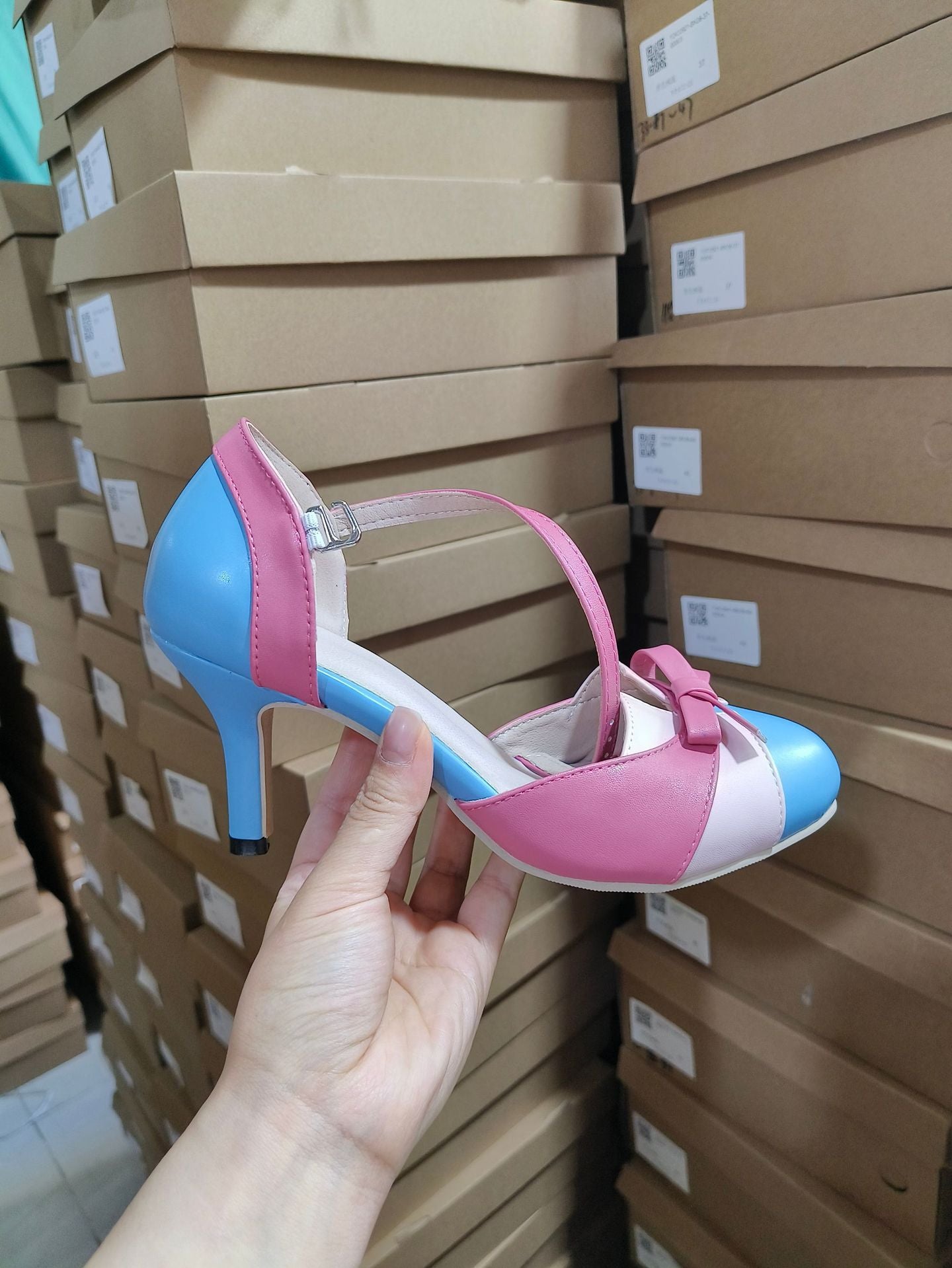 Vintage inspirierte Orthopädische Sandalen
