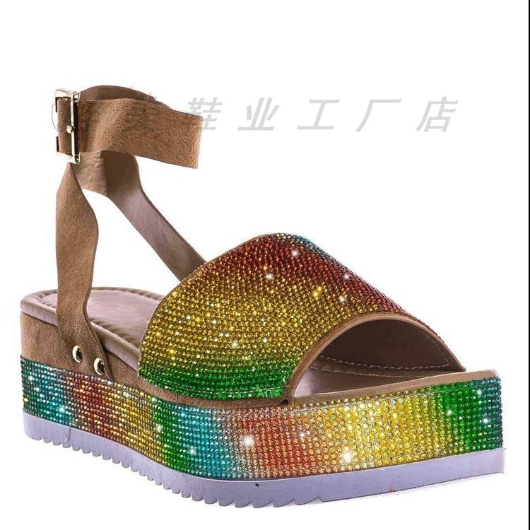 Vintage inspirierte Orthopädische Sandalen