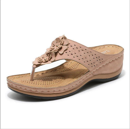 Vintage inspirierte Orthopädische Sandalen