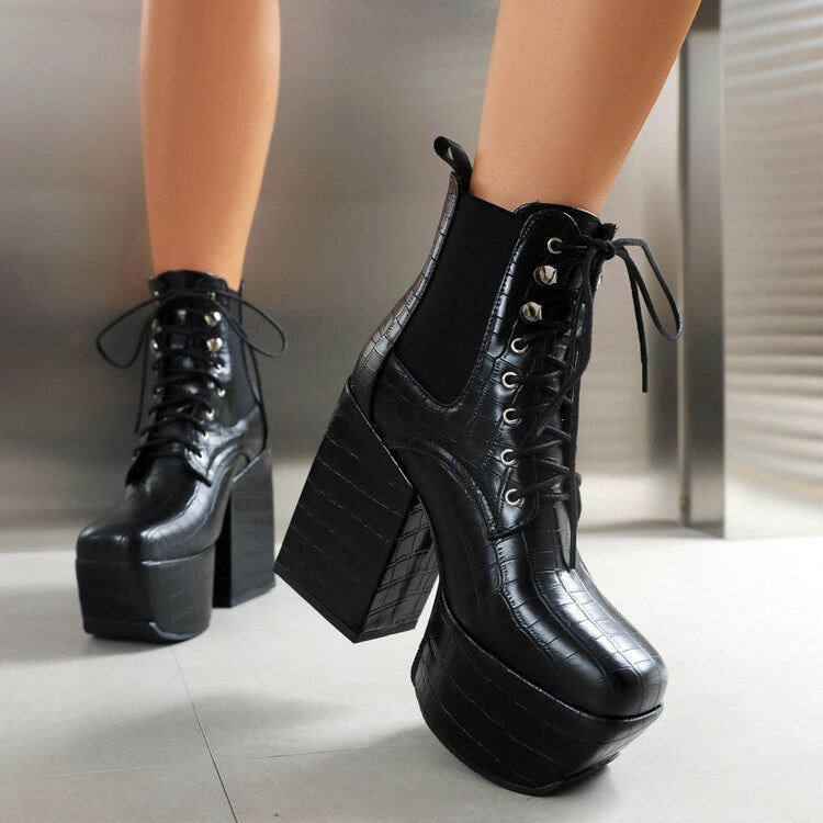 Klassische Orthopädische Stiefel mit zeitlosem Stil