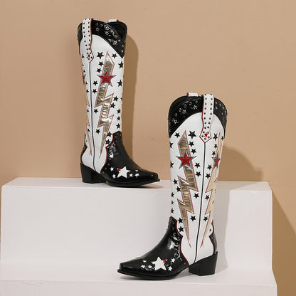 Vintage inspirierte Orthopädische Stiefel