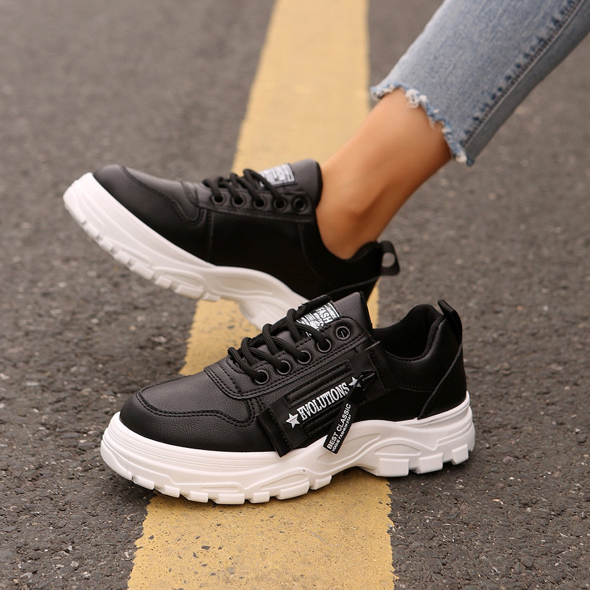 Vintage inspirierte Orthopädische Schuhe
