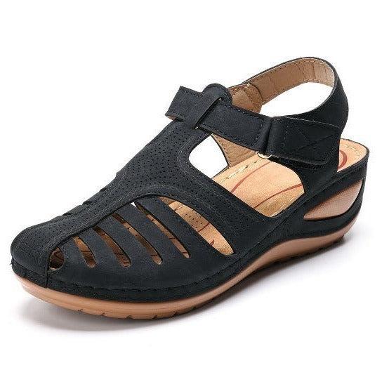 Klassische Orthopädische Sandalen mit zeitlosem Stil