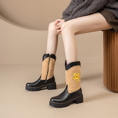 Vintage inspirierte Orthopädische Stiefel