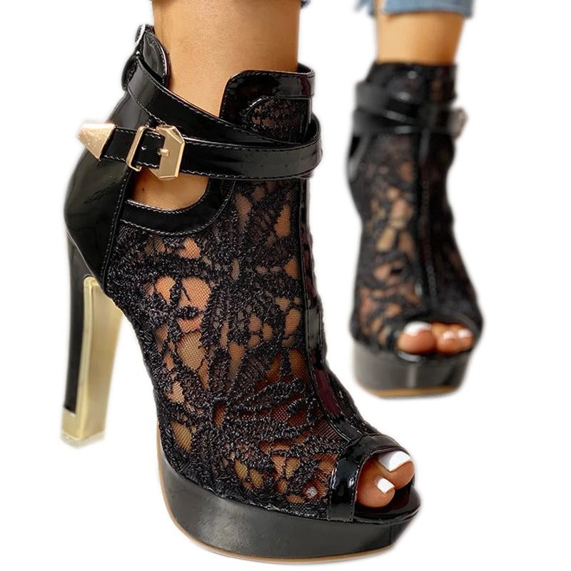 Vintage inspirierte Orthopädische Sandalen