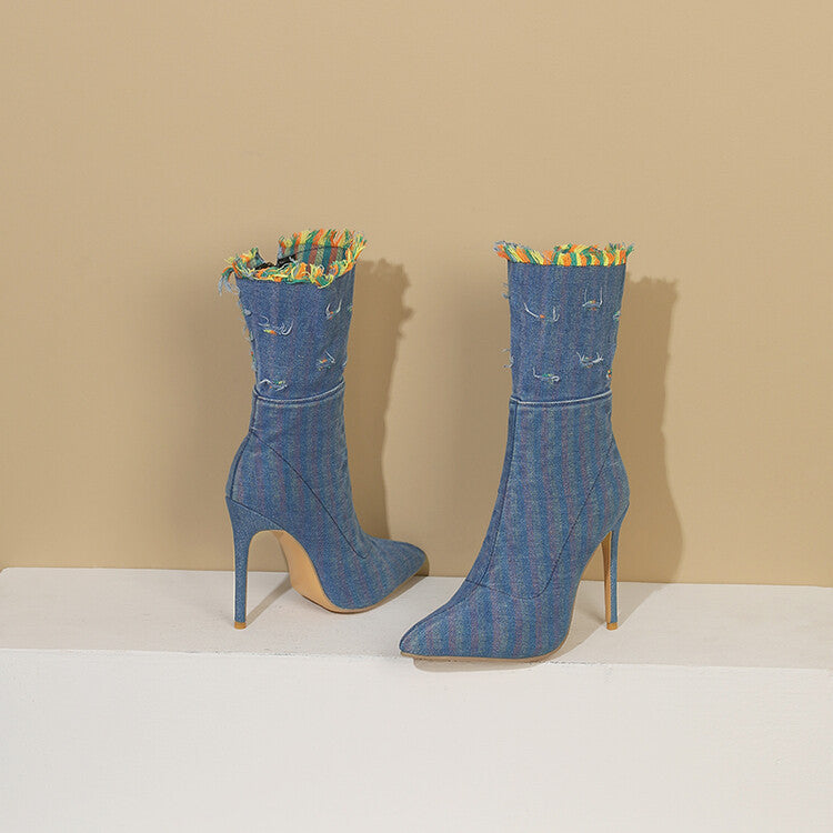 Vintage inspirierte Orthopädische Stiefel