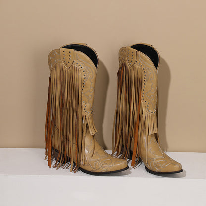 Vintage inspirierte Orthopädische Stiefel