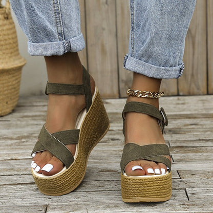 Vintage inspirierte Orthopädische Sandalen