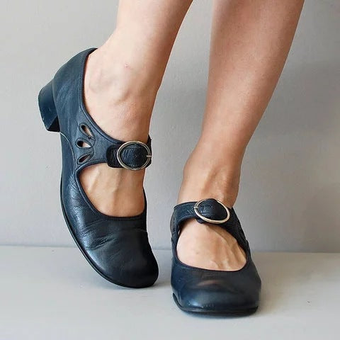 Vintage inspirierte Orthopädische Schuhe