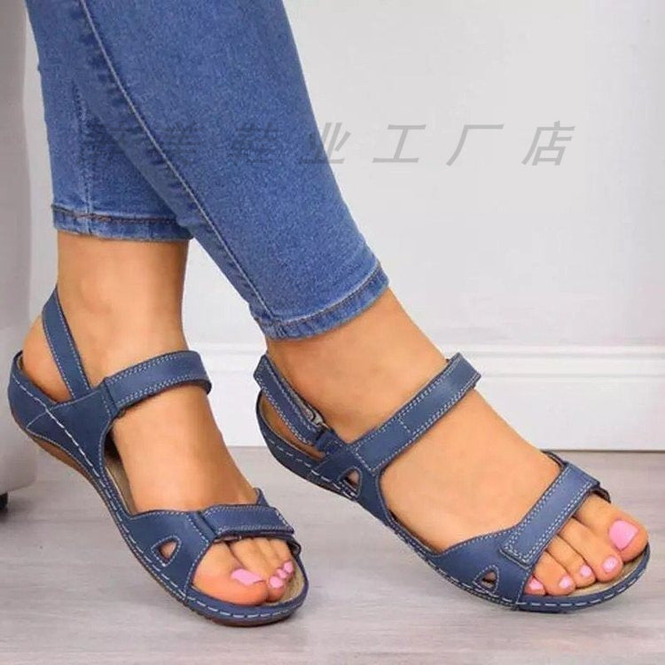 Klassische Orthopädische Sandalen mit zeitlosem Stil