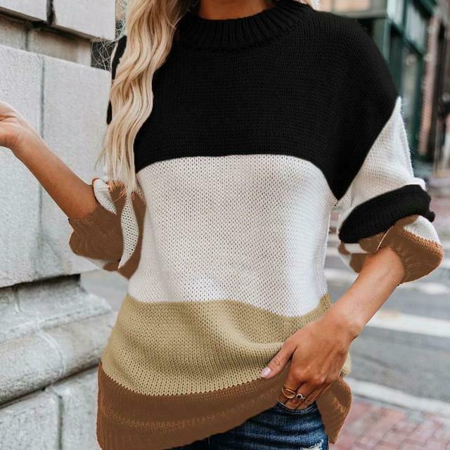 Zeitloser Vintage-Stil Pullover