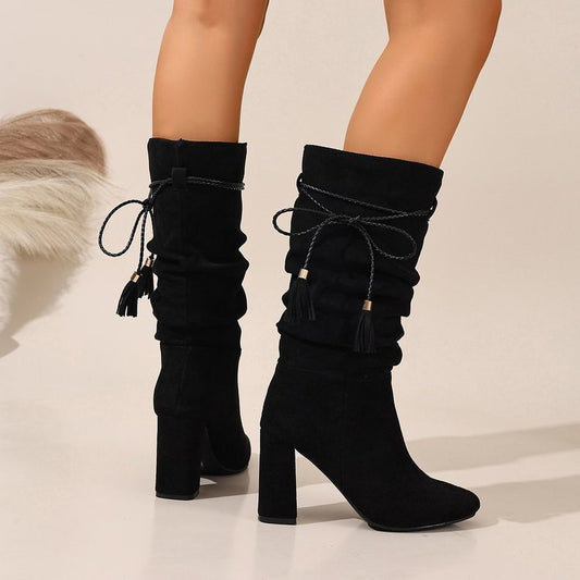 Klassische Orthopädische Stiefel mit zeitlosem Stil