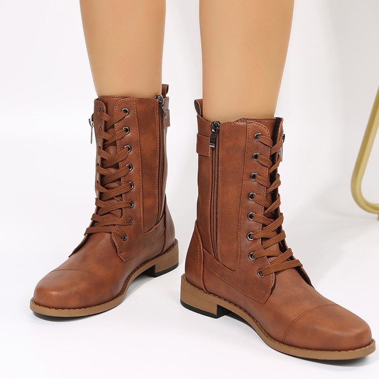 Anmutige Orthopädische Stiefel für modernen Look