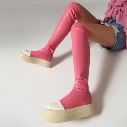Klassische Orthopädische Stiefel mit zeitlosem Stil