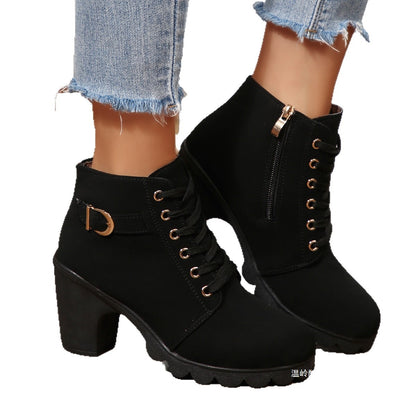 Vintage inspirierte Orthopädische Stiefel