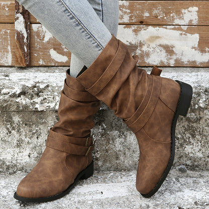 Anmutige Orthopädische Stiefel für modernen Look