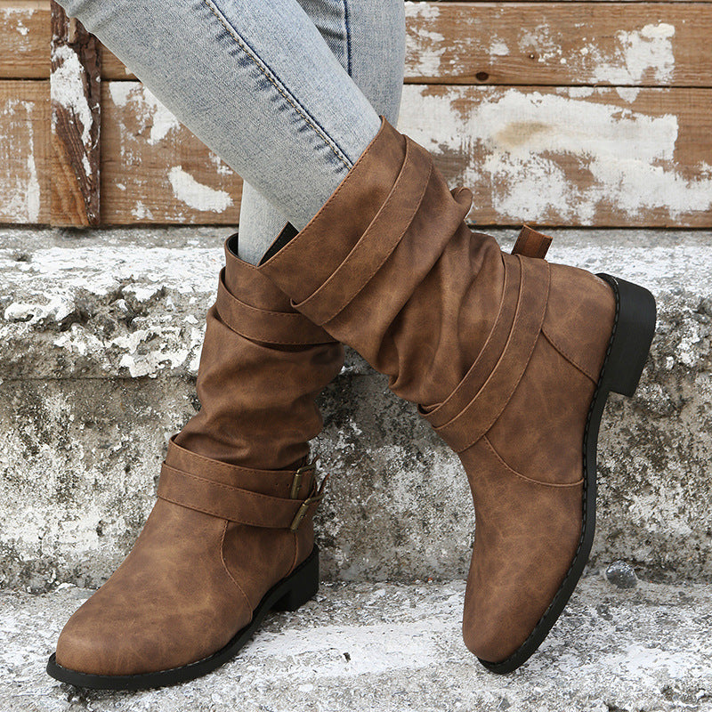 Anmutige Orthopädische Stiefel für modernen Look