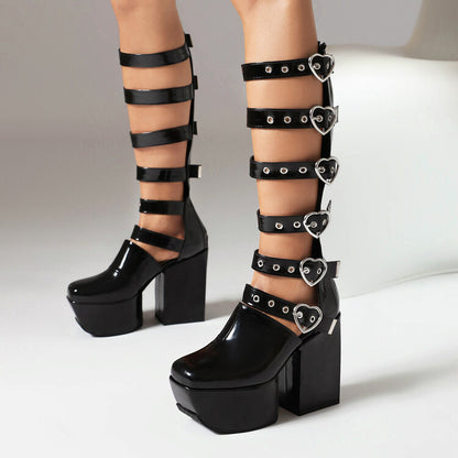 Schicke Orthopädische Stiefel mit einzigartigem Design