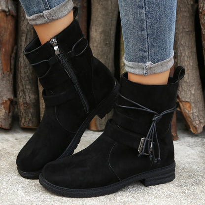 Schicke Orthopädische Stiefel mit einzigartigem Design