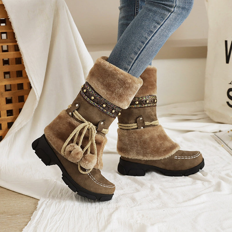 Vintage inspirierte Orthopädische Stiefel