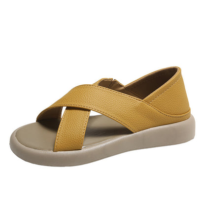 Klassische Orthopädische Sandalen mit zeitlosem Stil