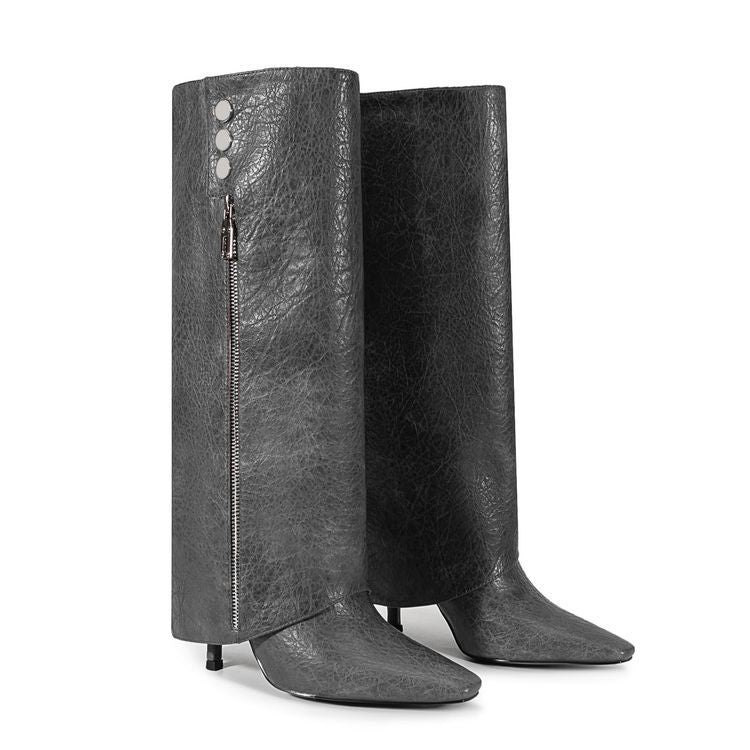 Klassische Orthopädische Stiefel mit zeitlosem Stil