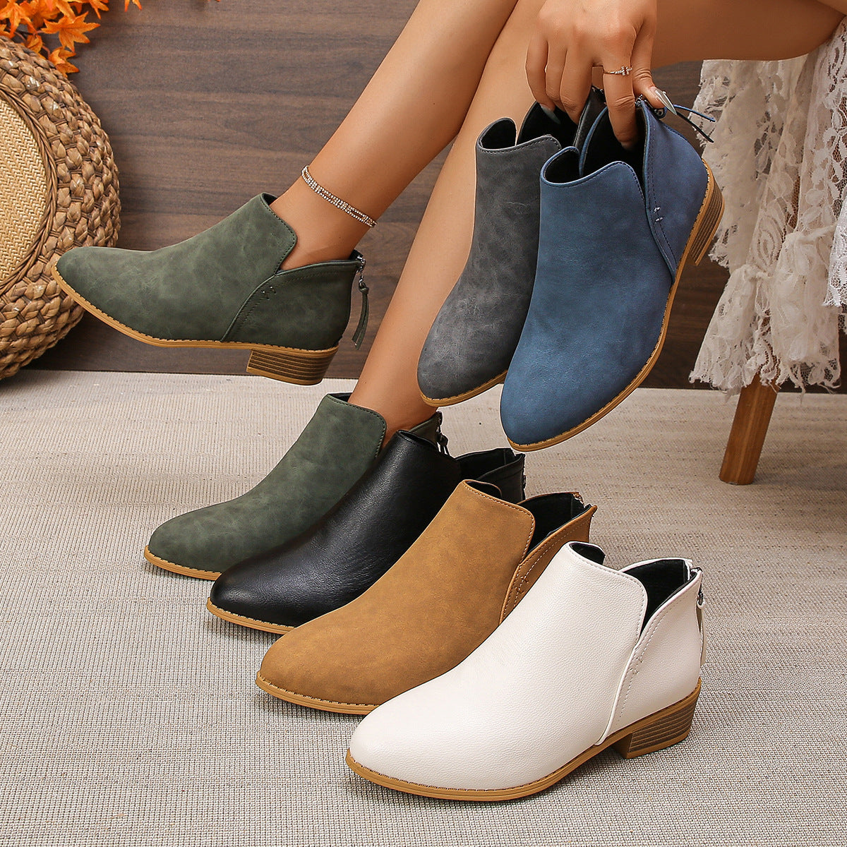 Anmutige Orthopädische Stiefel für modernen Look