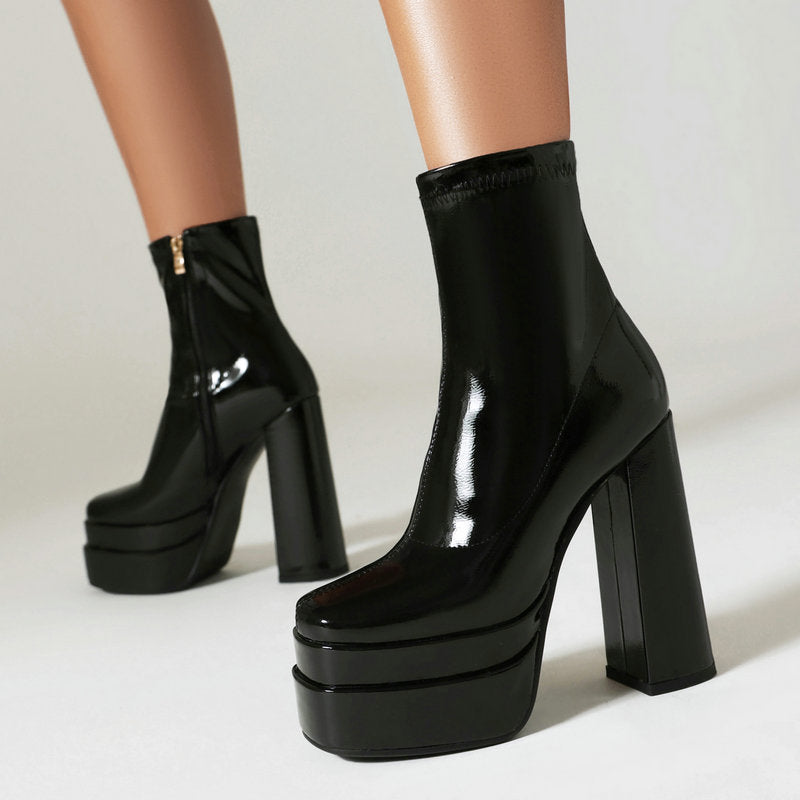 Anmutige Orthopädische Stiefel für modernen Look