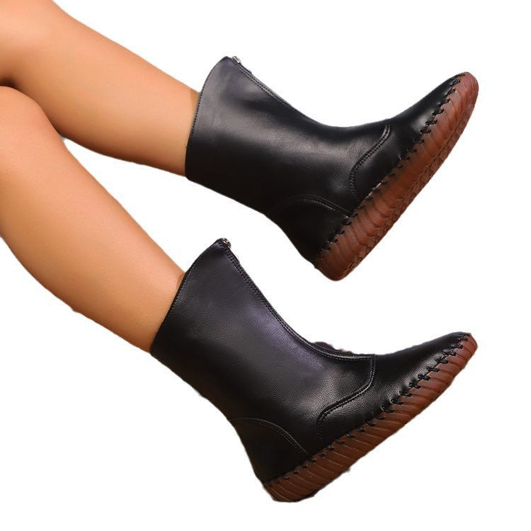 Vintage inspirierte Orthopädische Stiefel