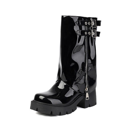 Klassische Orthopädische Stiefel mit zeitlosem Stil