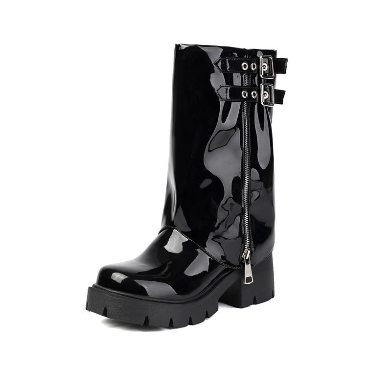 Klassische Orthopädische Stiefel mit zeitlosem Stil