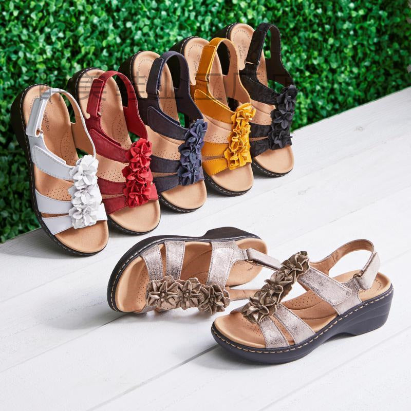 Vintage inspirierte Orthopädische Sandalen