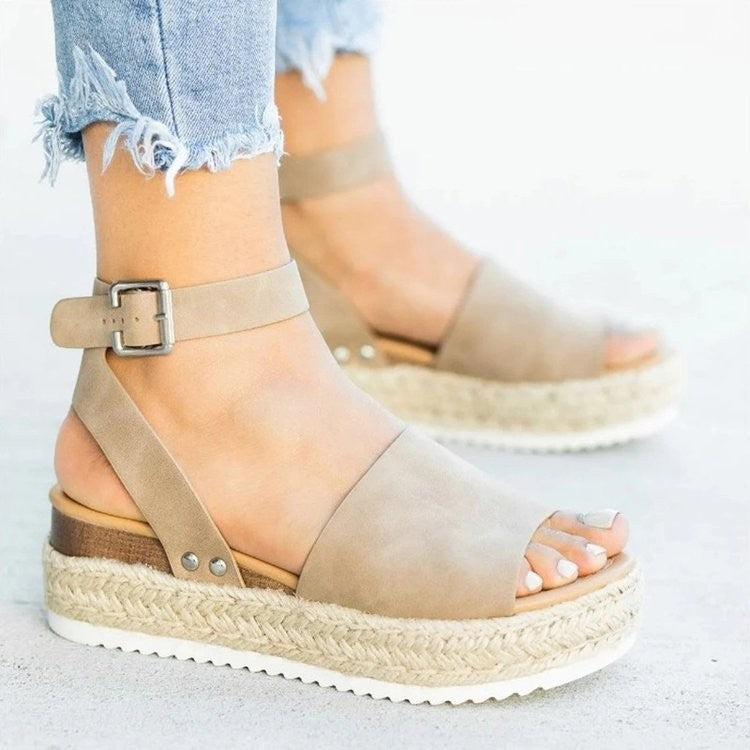 Vintage inspirierte Orthopädische Sandalen
