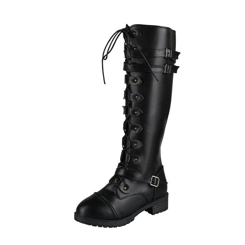 Vintage inspirierte Orthopädische Stiefel