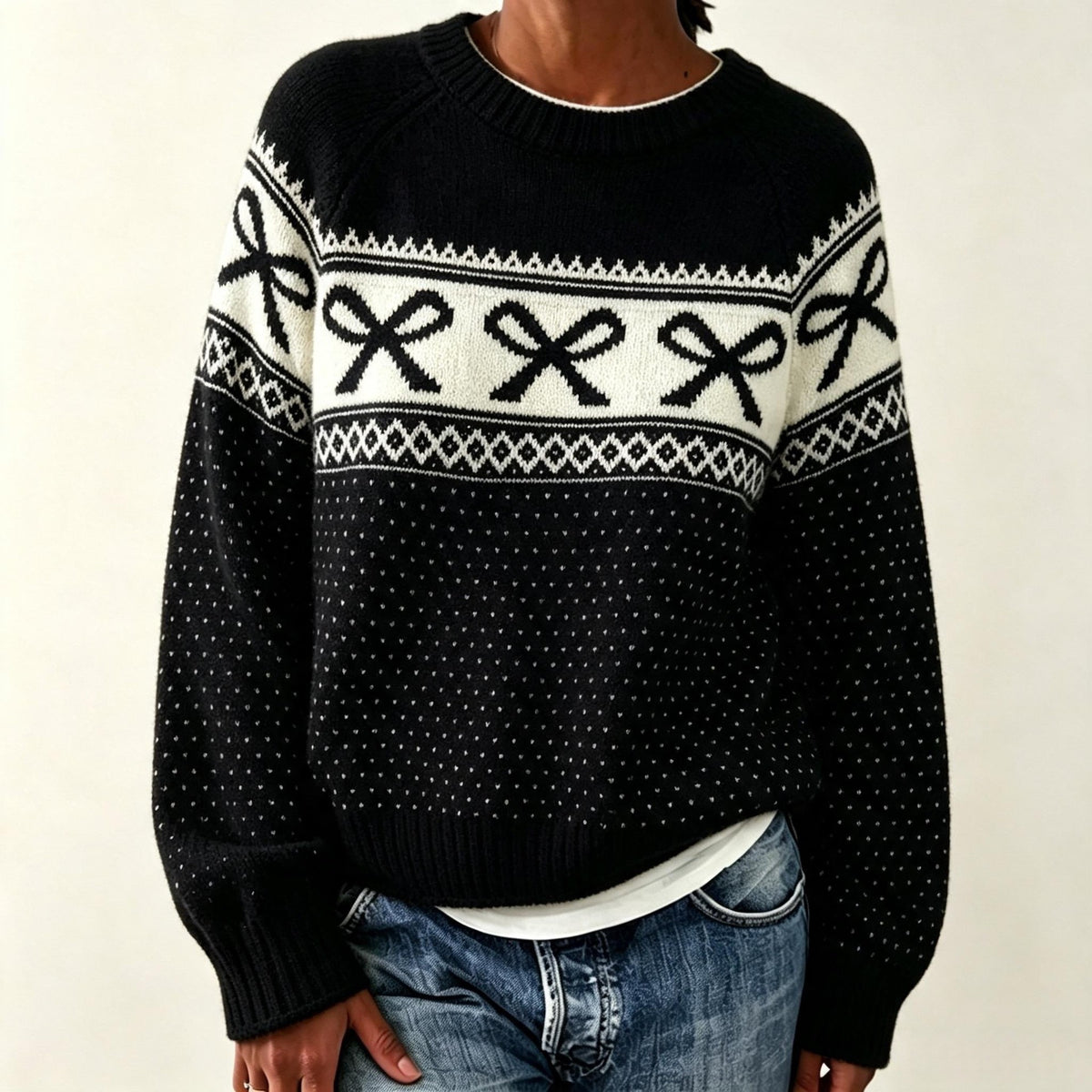 Anmutig gestaltete Pullover