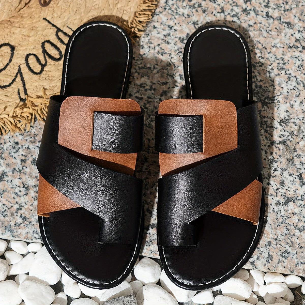 Klassische Orthopädische Sandalen mit zeitlosem Stil