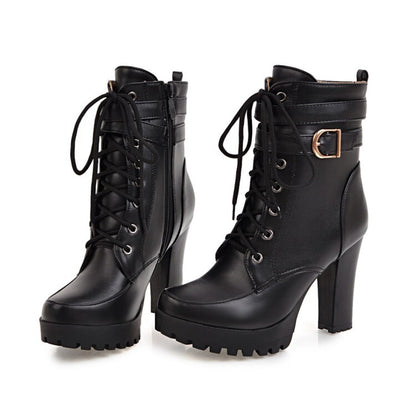 Vintage inspirierte Orthopädische Stiefel