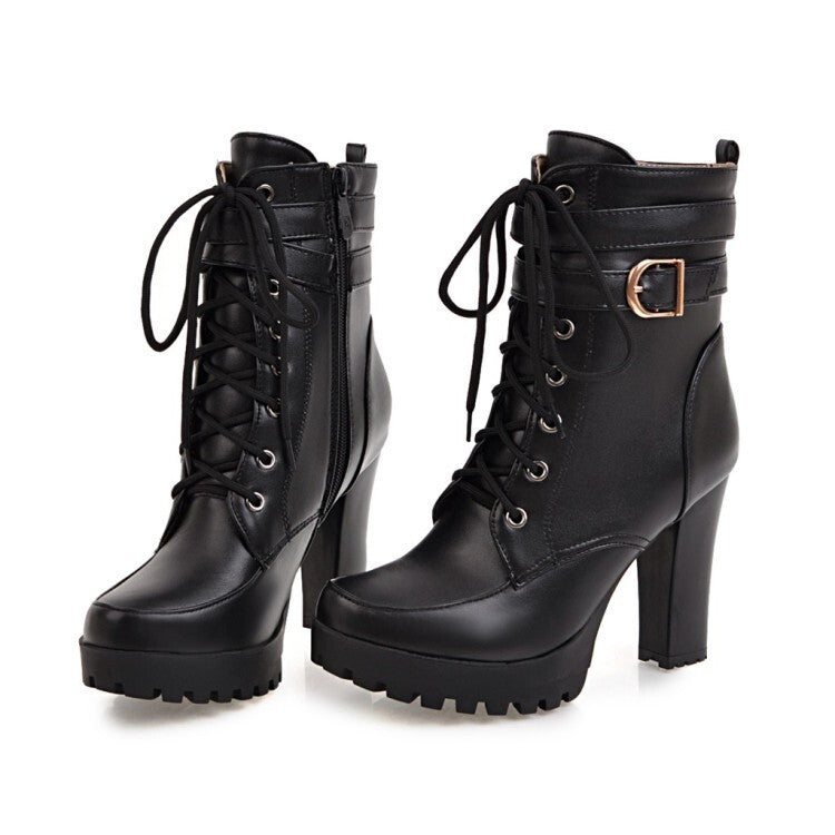 Vintage inspirierte Orthopädische Stiefel