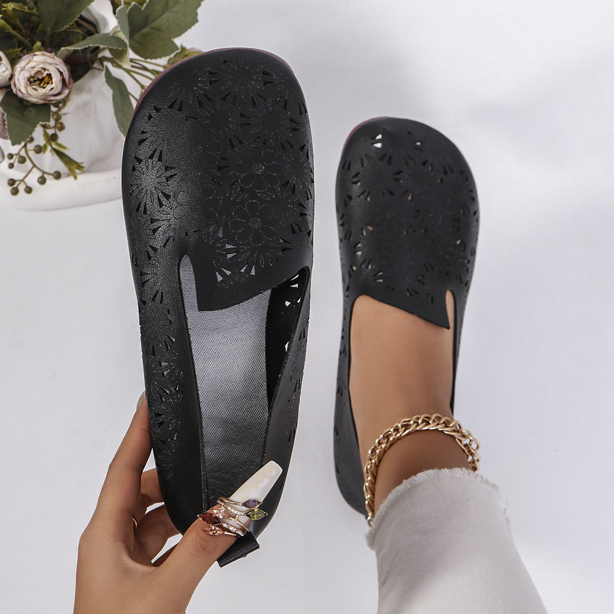 Vintage inspirierte Orthopädische Schuhe