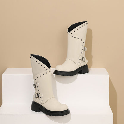 Klassische Orthopädische Stiefel mit zeitlosem Stil