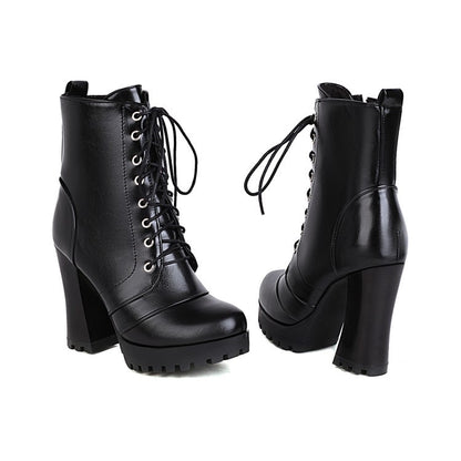 Vintage inspirierte Orthopädische Stiefel
