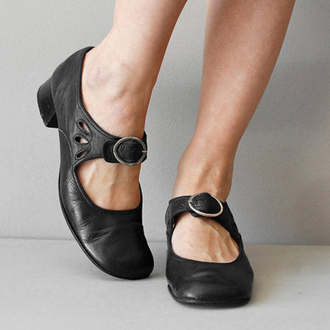 Vintage inspirierte Orthopädische Schuhe