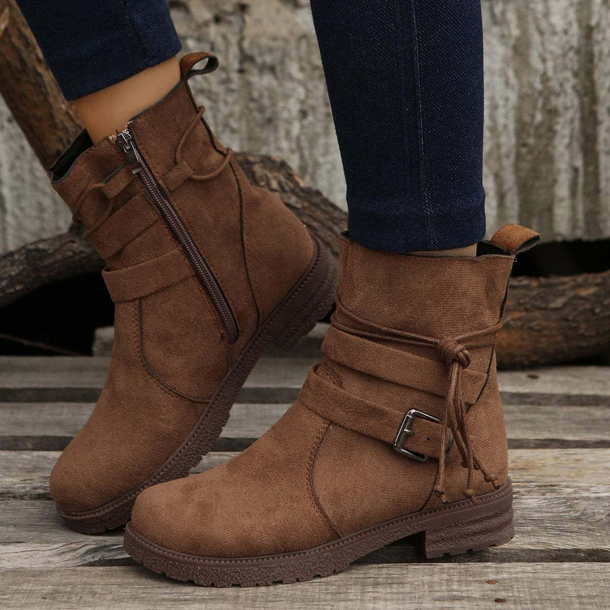 Schicke Orthopädische Stiefel mit einzigartigem Design