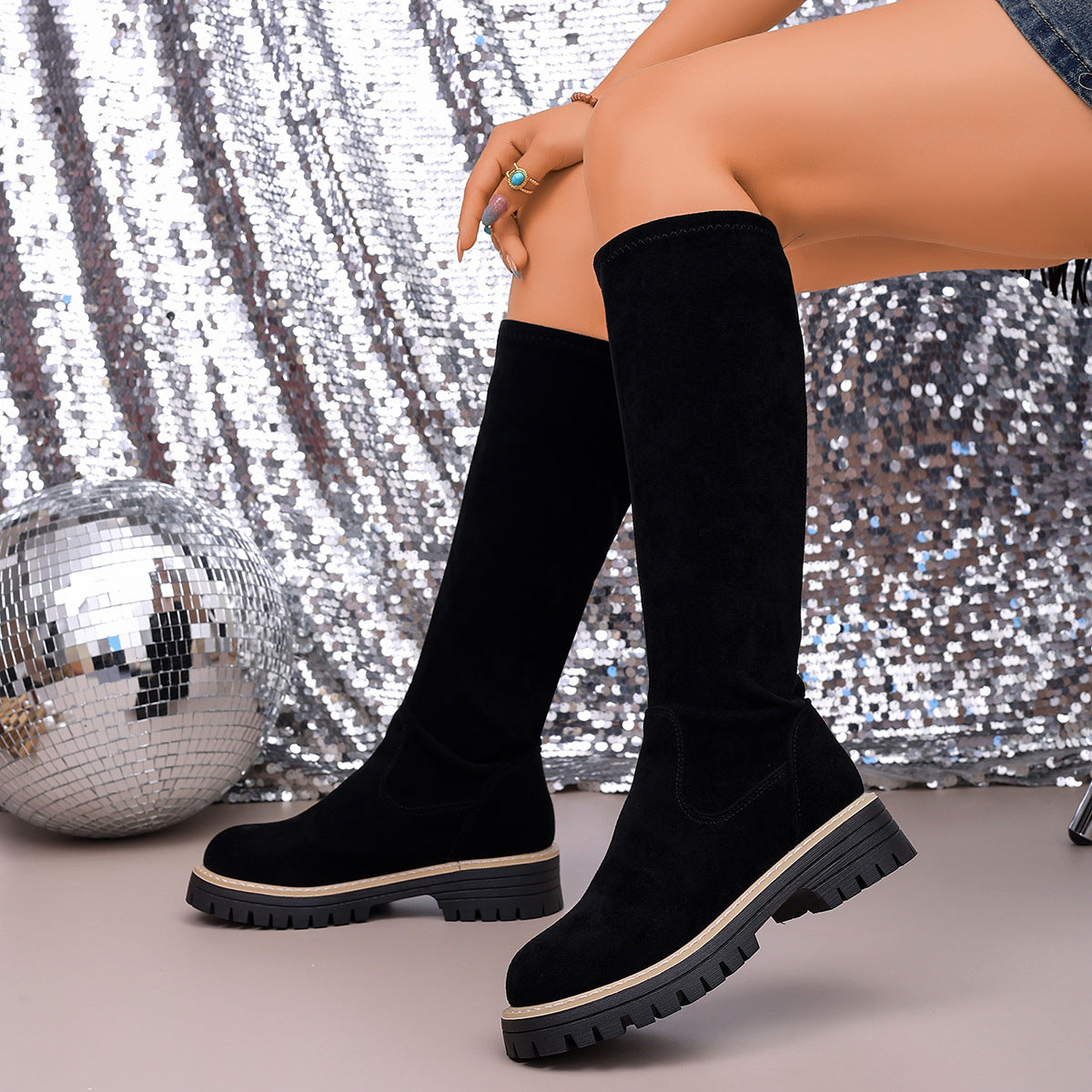 Vintage inspirierte Orthopädische Stiefel