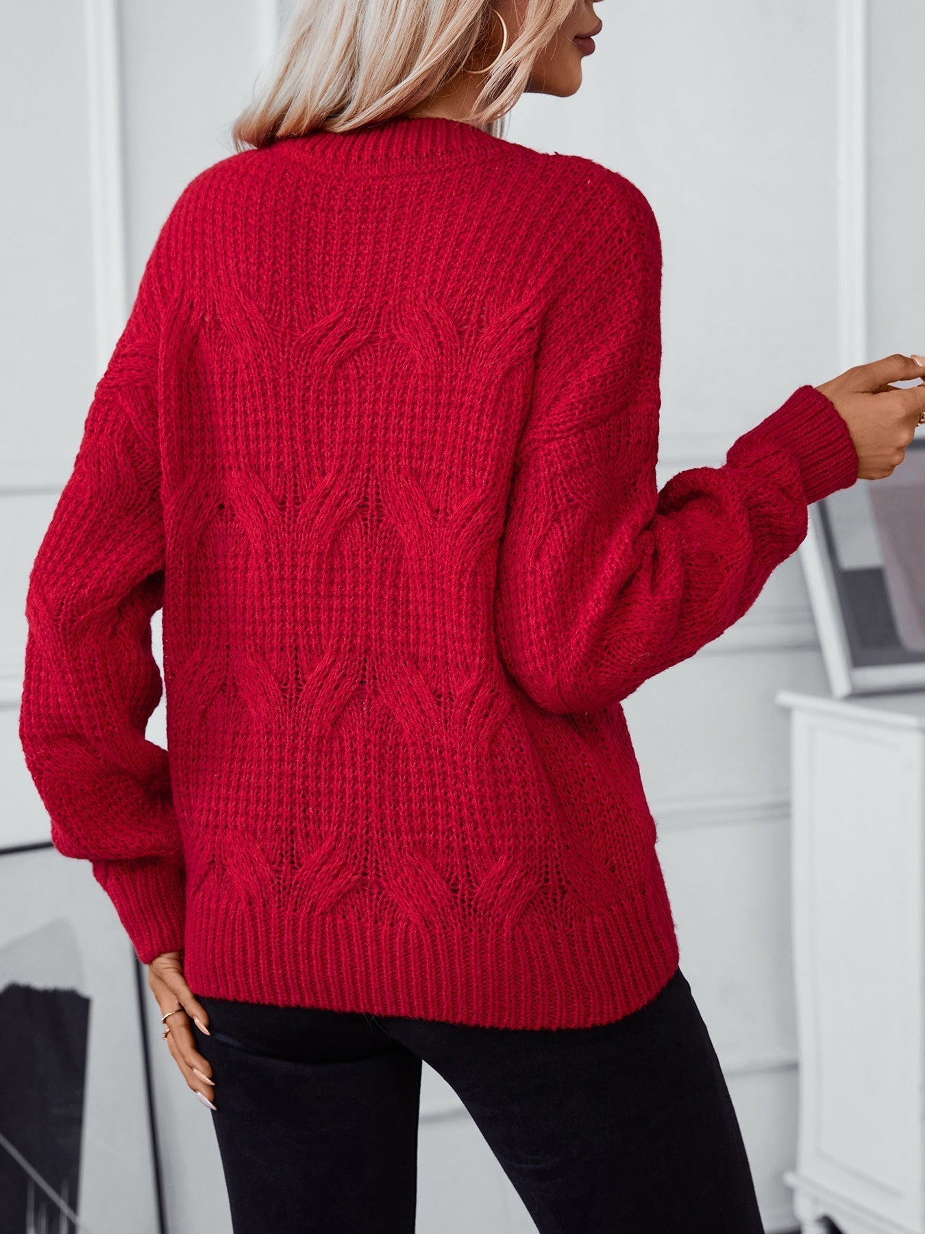 Zeitloser Vintage-Stil Pullover