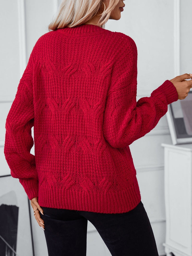 Zeitloser Vintage-Stil Pullover