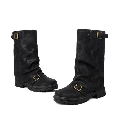 Vintage inspirierte Orthopädische Stiefel